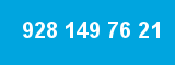 928 149 76 21